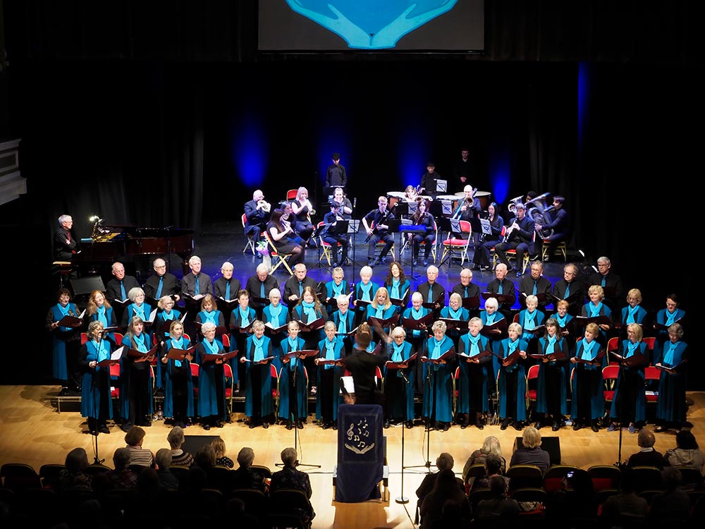 May 21st Gala Concert – Choir with Big noise Raploch Symphonic Band