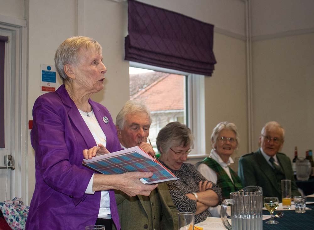 Letter from Michelle Thomson MSP thanking the choir for their charitable efforts